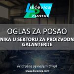 Bravar/Varioc u sektoru za proizvodnju metalne galanterije – 2 izvršioca (m)